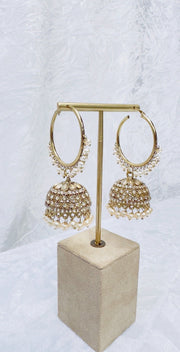 Nazma: Earring & tikka set - Bijoux Pieces